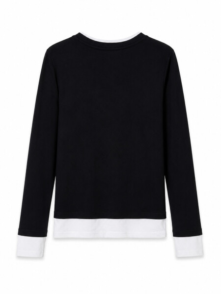 REMERA VEO NEGRO
