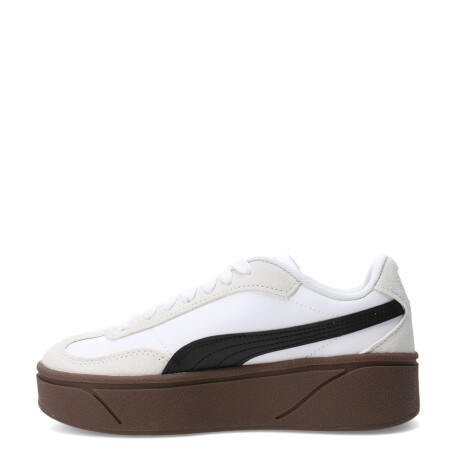 Championes de Mujer Puma Club II Era Platform Blanco - Marrón