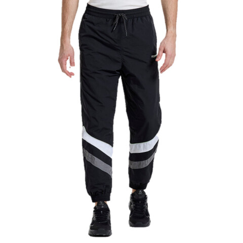 PANT MEN 90S - COLOR BLOCK negro jet NEGRO
