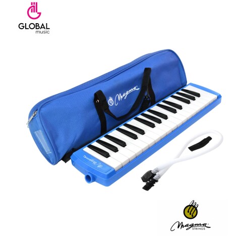 Melodica Magma azul "Piano" 32 notas con funda azul Melodica Magma azul "Piano" 32 notas con funda azul