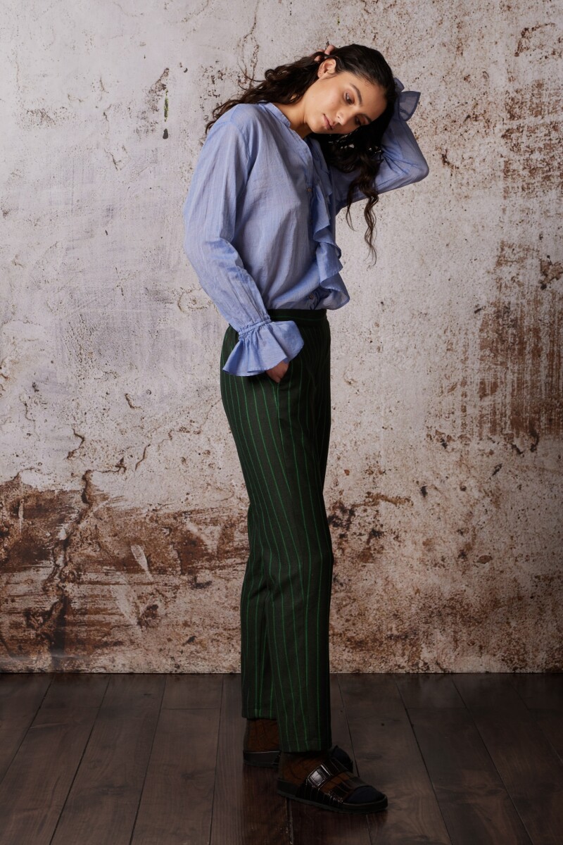 TROUSERS PACIFIO Verde