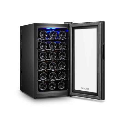 Enfriadora de Vinos XI-CAV18 18 botellas Negro