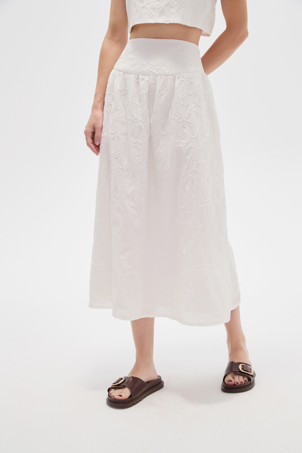 Falda Naroa Blanco