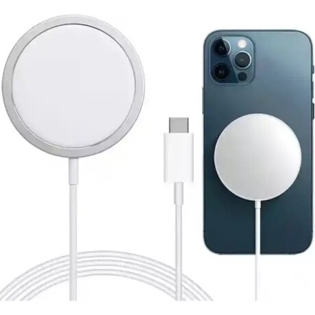 Cargador Inalambrico Magsafe Para iPhone Sin Color