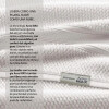 Toalla De Baño 80 x 150 Nuvia 100% Algodón - Karsten Blanco