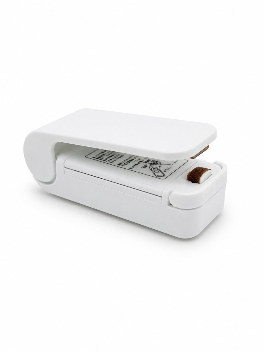 SELLADOR DE BOLSAS A PILA - BLANCO 