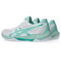 Zapatillas Voley Gel-Rocket 12 Mujer White/fresh Ice