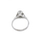 Anillo Antiguo En Oro 18K, Brillantes Y Diamantes Anillo Antiguo En Oro 18K, Brillantes Y Diamantes
