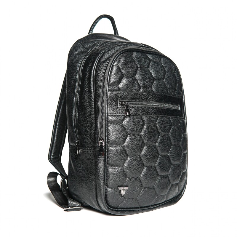 Mochila Tiffosi Unisex Negro Las Zapas