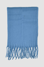 Bufanda volados Azul