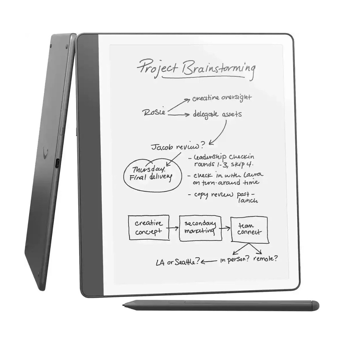 Lector digital Kindle Scribe 2024 Wi-Fi 10.2" 64GB Tungsten 