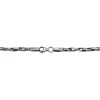 Cadena Eslabón Singapur - Plata y Oro - Sin piedra - CD5054 sinpiedra
