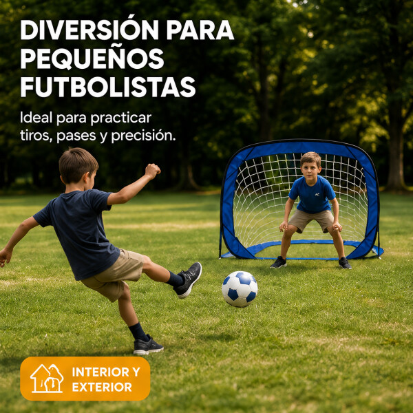 Kit x2 Arco Futbol Plegable Fácil Armado Portatil Niños Kit x2 Arco Futbol Plegable Fácil Armado Portatil Niños