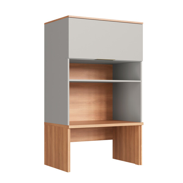 Módulo superior complementario ALICE 0,80 m, 1 puerta, para 2 hornos, color Arenas Módulo Superior Complementario Alice 0,80 M, 1 Puerta, Para 2 Hornos, Color Arenas