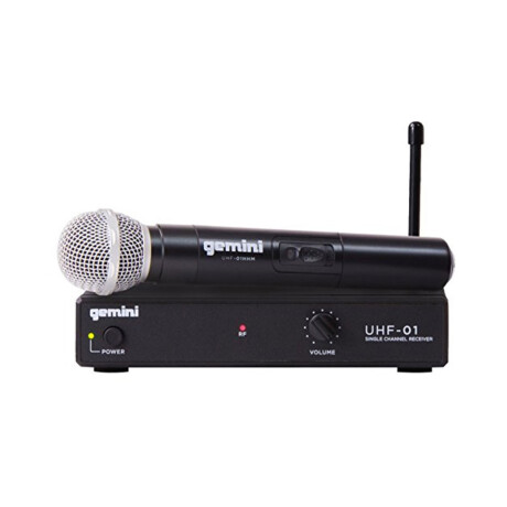 Microfono Inalámbrico Gemini Uhf01mf1 Microfono Inalámbrico Gemini Uhf01mf1