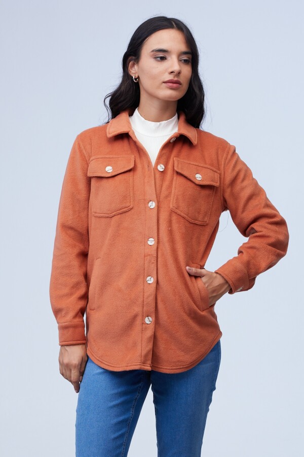 Sobrecamisa Soft TERRACOTA