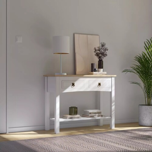 Aparador 2 Cajones Madera Maciza -Linea Mexicana Aparador 2 Cajones Madera Maciza -Linea Mexicana