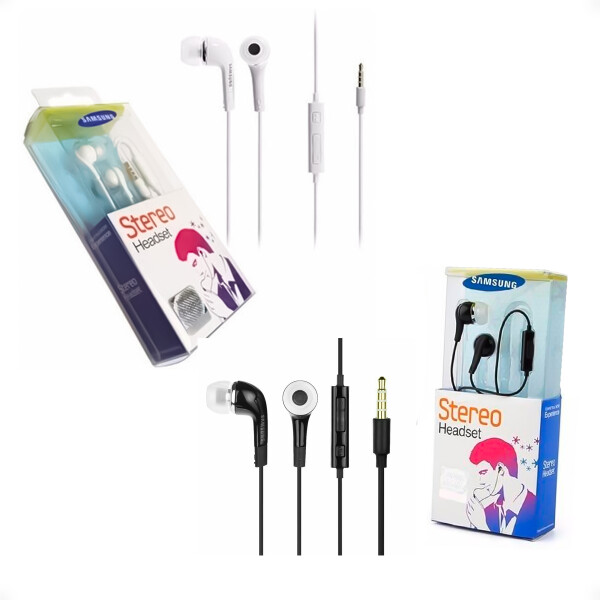 Auriculares con Cable In-Ear de Jack 3.5 mm Tipo EHS64 Compatible con Samsung Serie S4 Blanco con Caja Auriculares con Cable In-Ear de Jack 3.5 mm Tipo EHS64 Compatible con Samsung Serie S4 Blanco con Caja