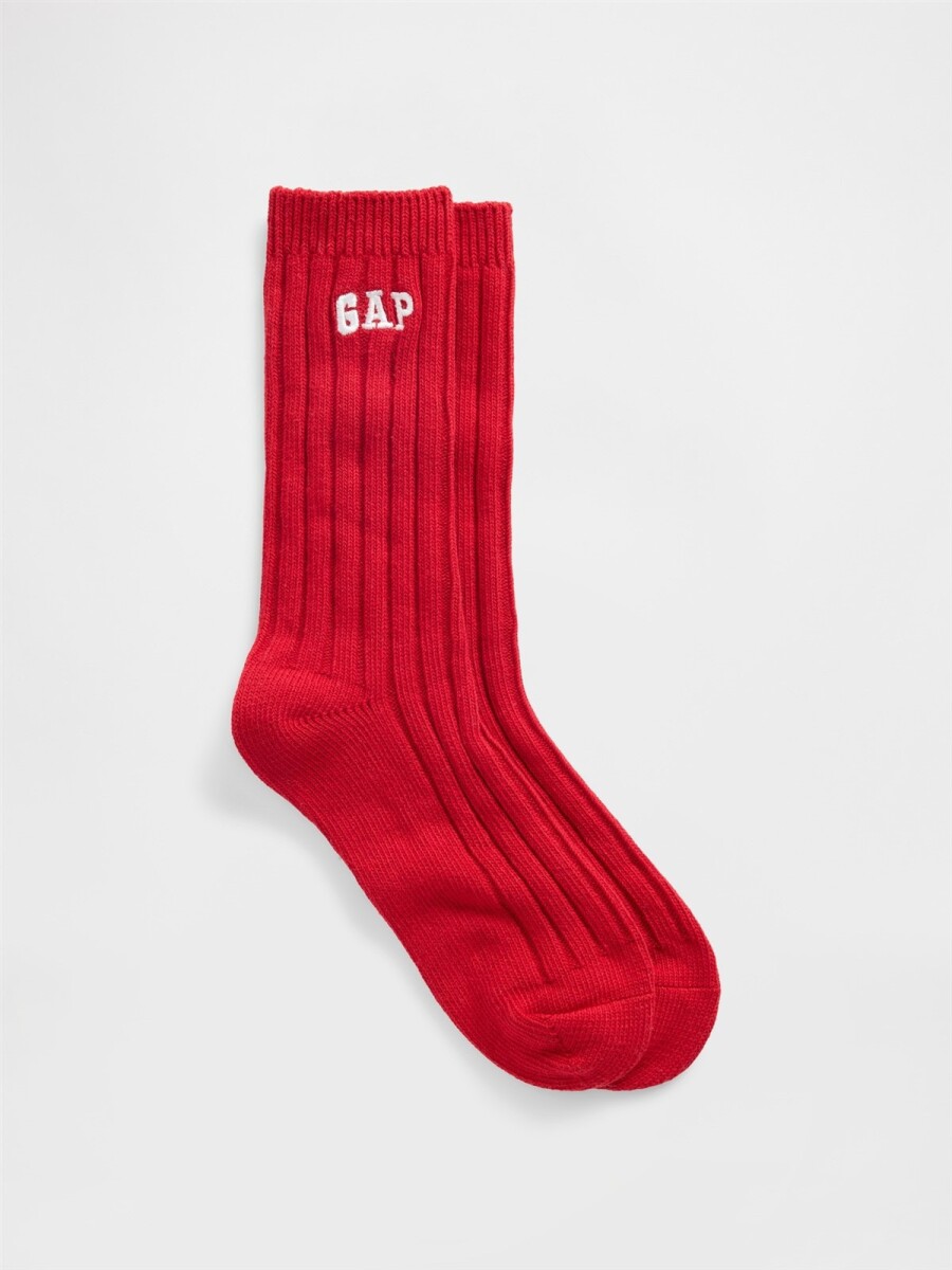 Medias Cozy Mujer - Modern Red 