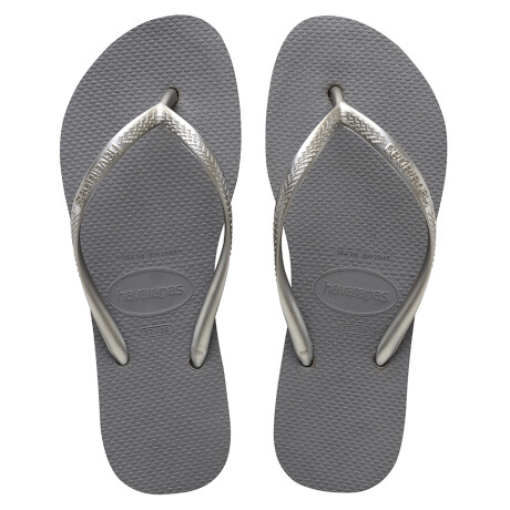 Ojotas de Mujer Havaianas Slim Gris Acero