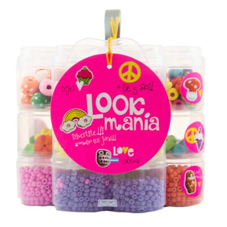 Kit Infantil Para Crear Pulseras Margarita 3 Pisos 001
