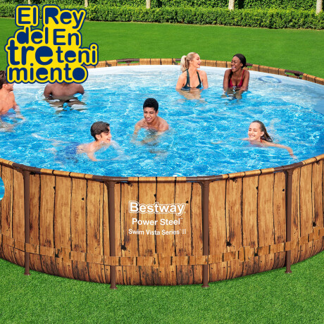 Piscina Bestway Rattan 23062 L Estructural 549x122 Cm Piscina Bestway Rattan 23062 L Estructural 549x122 Cm