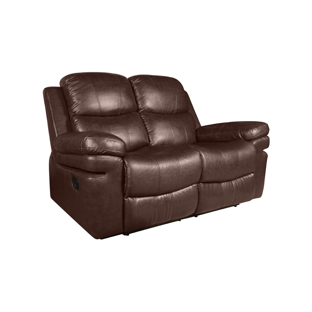 JUEGO DE SILLONES RE-CUERO MR2138 3 + 2 CHOCOLATE