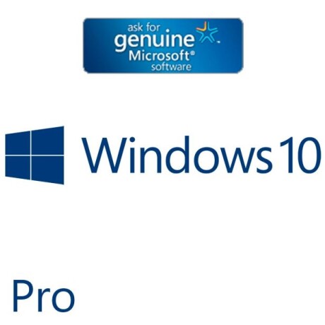 Microsoft Ggk Windows 10 Pro 64BITS Dvd Spa 001