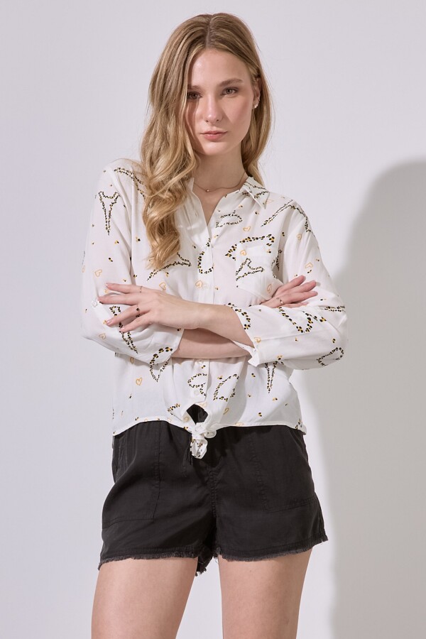 Camisa Nudo BLANCO/MULTI