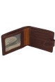 Billetera de cuero Oxido c/Marrón