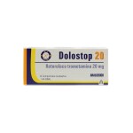 DOLOSTOP 20 MG. CJ X 10 COMPRIMIDOS única