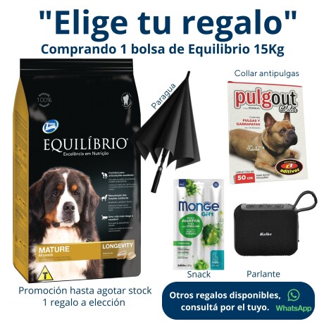 EQUILIBRIO PERRO MATURE / SENIOR 15 KG Equilibrio Perro Mature / Senior 15 Kg