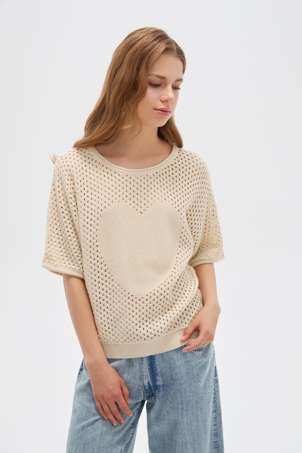 Remera Jotta Beige Claro