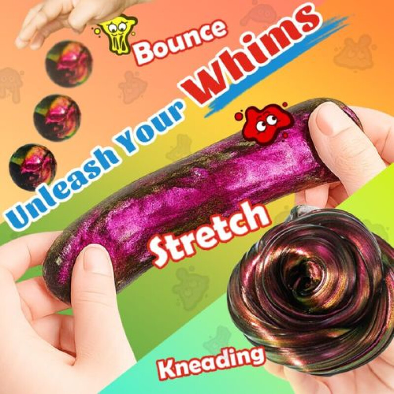 SUPER ILLUSIONS PUTTY SLIME Redgold