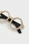 PIN GLASSES STRASS Dorado