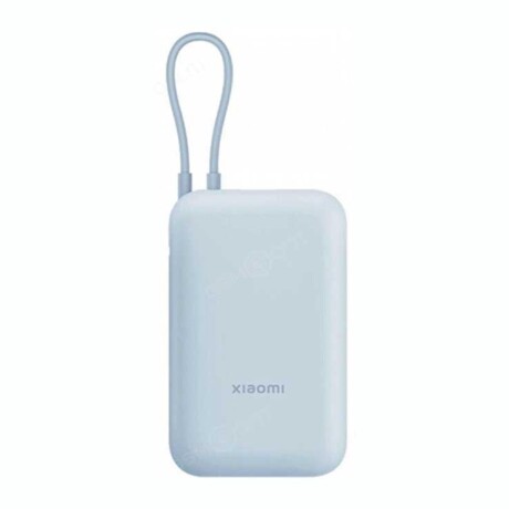 XIAOMI POWER BANK 10000MAH INTEGRATED CABLE Cargador Portátil XIAOMI Power Bank 10000 mAh 22,5W Cable Integrado - Ice Blue