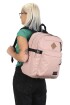 MOCHILA MAIN CAMPUS MISTY ROSE