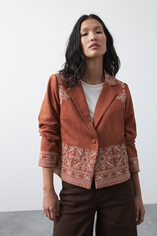 BLAZER LIRA Cognac