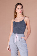 MUSCULOSA SEAMLESS START Gris Melange