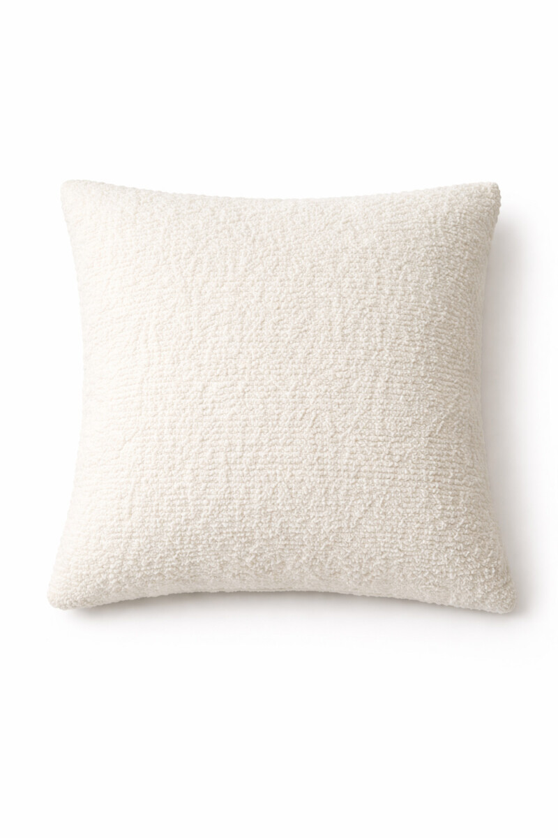 ALMOHADON SHERPA OFF WHITE - OFF WHITE 