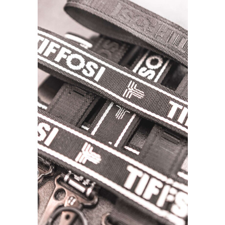 Llavero Tiffosi Tela Unisex Negro