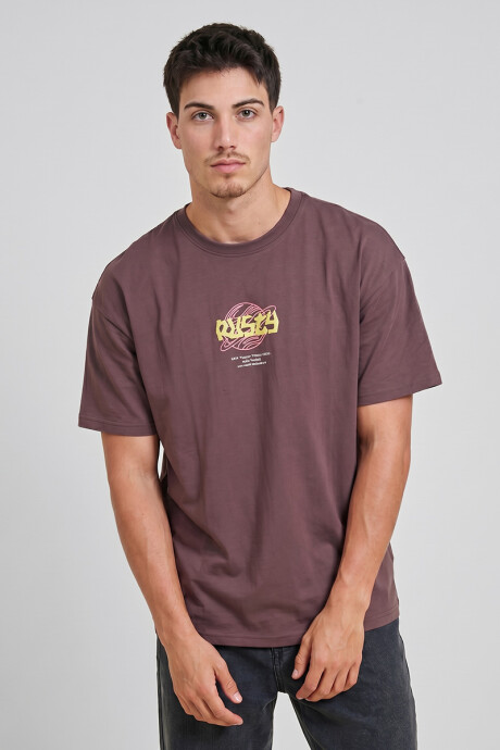 T-SHIRT JULEN RUSTY Marrón