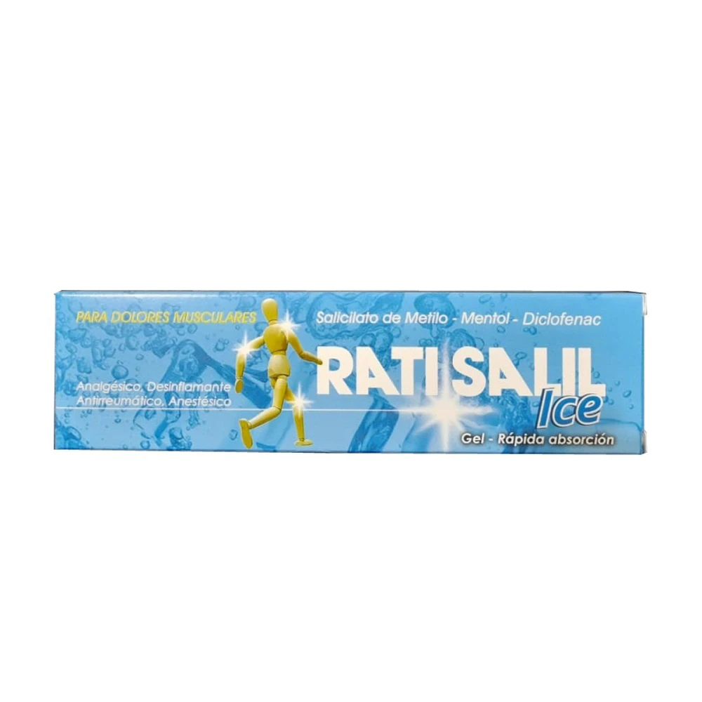 RATISALIL ICE GEL POMO X 40 GR.
