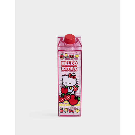 Botella Plástica Cajita ''hello Kitty'' Combinacion Multicolor