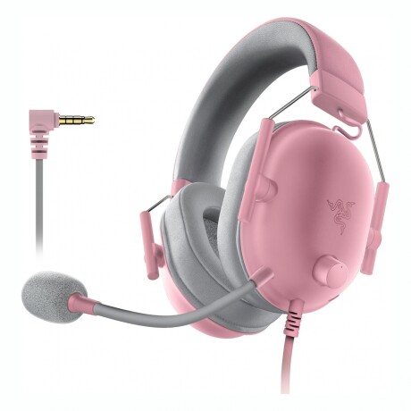 AURICULARES RAZER BLACKSHARK V2 X GAMING HEADSET Auriculares Gaming RAZER Blackshark V2 X Con Micrófono Desmontable - Rose Quartz