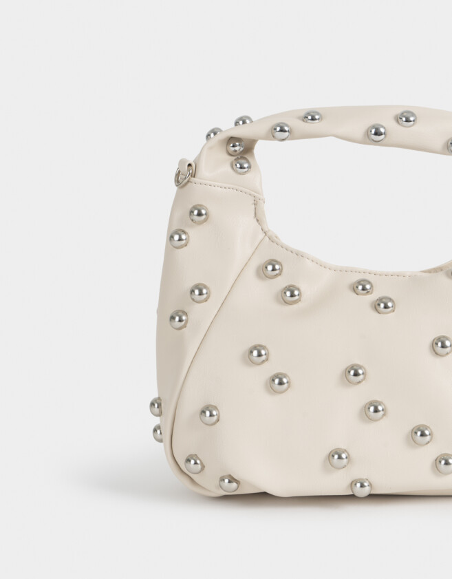 Bandoleras Bandolera Tachas Crudo - Blanco Crudo
