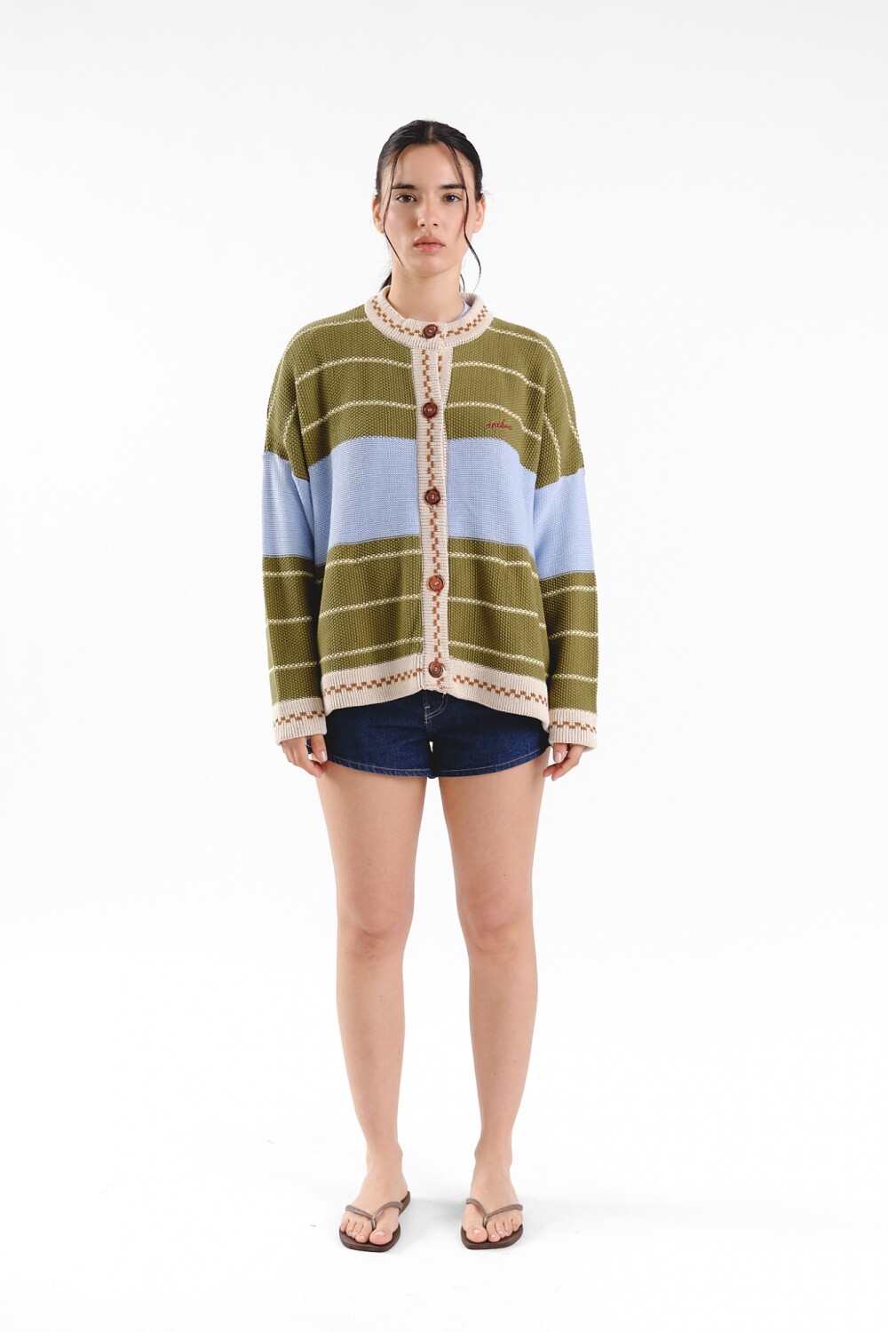 Cardigan Glory SS27 PRE ORDER Verde