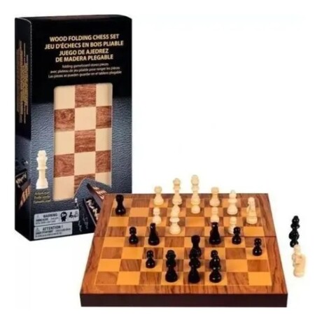 Juego de Mesa Black Gold Ajedrez Madera 001