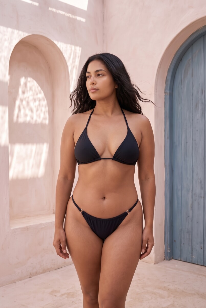 TANGA LESS JANA - NEGRO 