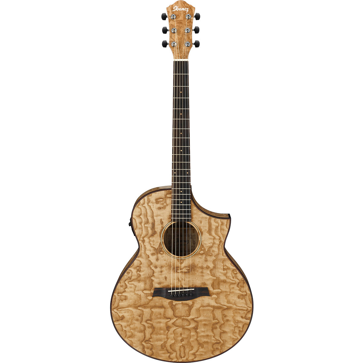 Guitarra Electroacustica Ibanez Aew40 Exotic Wood Natural 